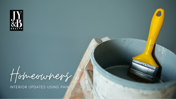 Interior Updates With Paint - JYB Realty