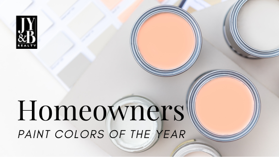 Using the Paint Colors of the Year in Home Design | JYB Realty